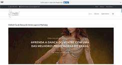Desktop Screenshot of dalilah.com.br